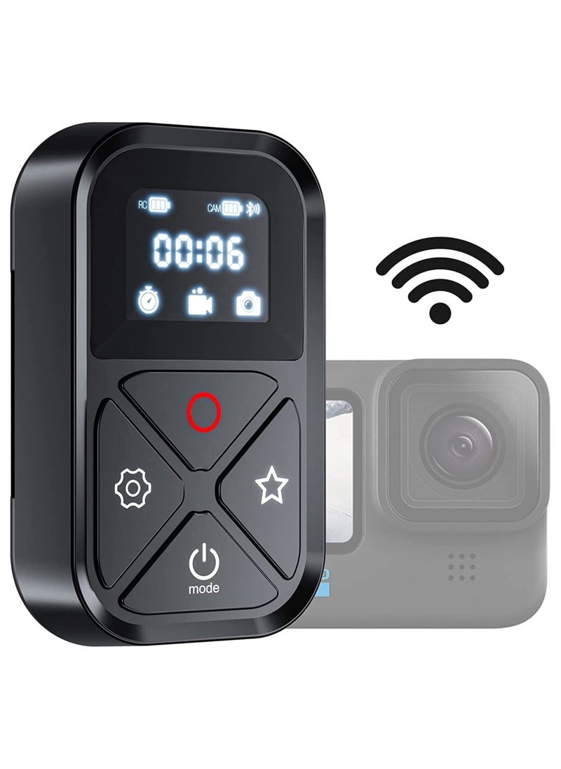 SYOSI - Wireless Bluetooth Remote Control for Gopro HERO 11 HERO 10 HERO 9 HERO 8 Max Waterproof Camera Controller Remote with Wrist band - Image 1