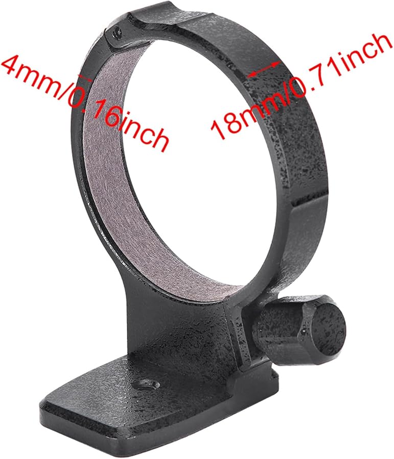 Metal Lens Tripod Collar Ring Replacement for 70 200mm F2 8 II EX DG Black Aluminum Alloy - Image 5