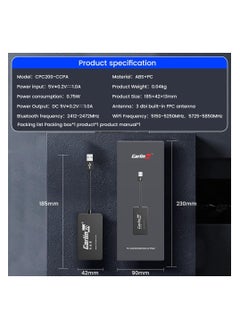 Carlinkit Carlinkit Adapter for Aftermarket Android Head Unit  CarPlay and Android Auto 2 in 1 Dongle Support Mirrorlink/Voice Control/Steering Wheel Control- Only Fit for Android Car Radio  - Image 4