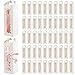 Tlence 50 Pack Gift Box for Sublimation Transparent Tumbler Wrapping Boxes Glass Packaging Exhibition Box with Handle Heat Press Blank Boxes for 20oz30oz Wine Bottle Cup Jars Birthday Presents - Image 1