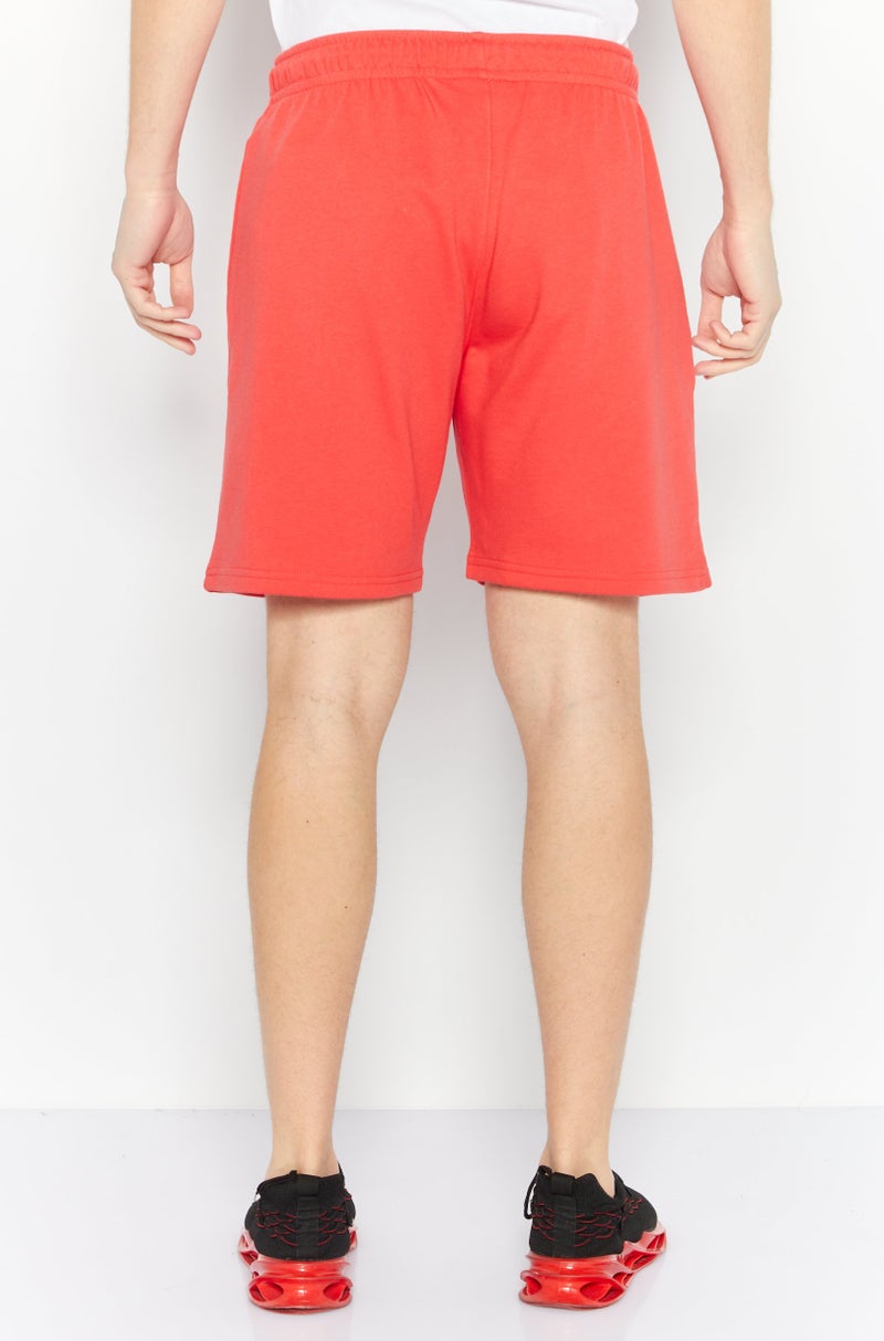 DKNY Sport Men Sportswear Fit Drawstring Training Shorts, Crimson - Image 4