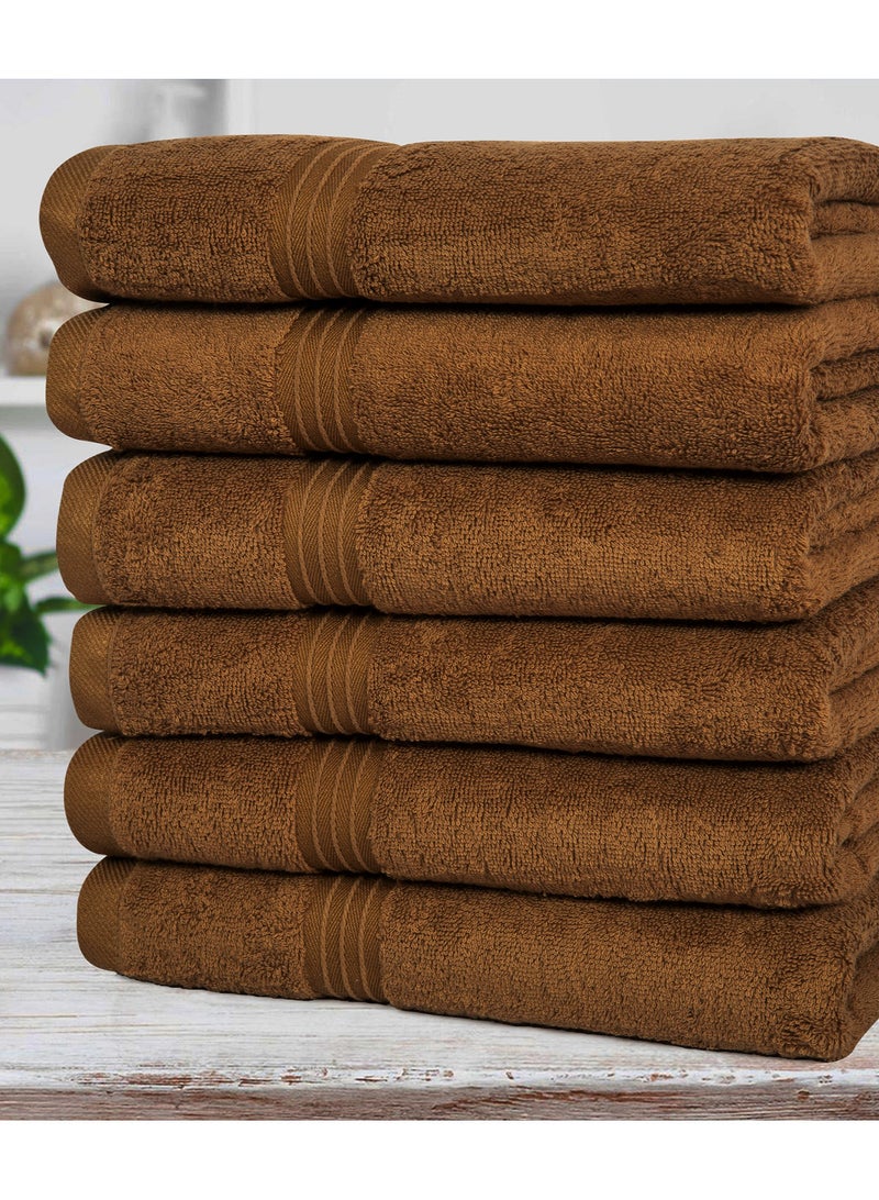 Bliss Casa - Large Hand Towels (6 Pack, 50 x 100 cm) - 100% Combed Cotton - Premium Quality, Ultra Soft and Highly Absorbent, Hotel & Spa Quality Hand Towels - Image 3