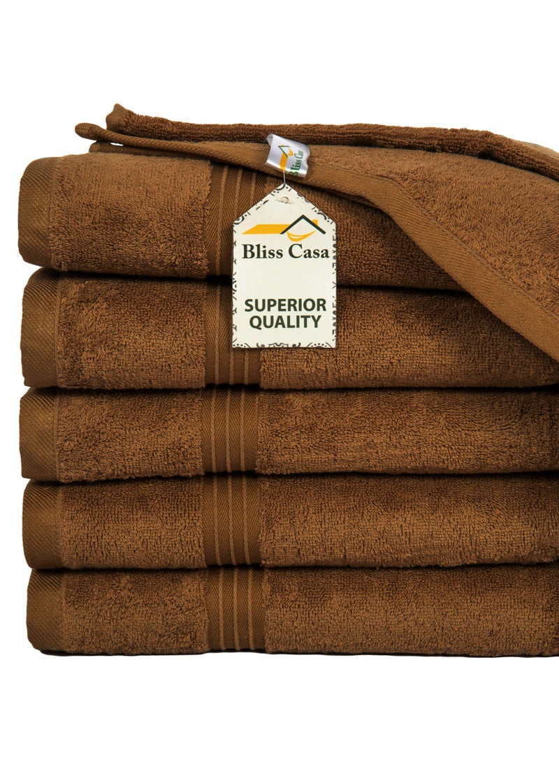 Bliss Casa - Large Hand Towels (6 Pack, 50 x 100 cm) - 100% Combed Cotton - Premium Quality, Ultra Soft and Highly Absorbent, Hotel & Spa Quality Hand Towels - Image 5