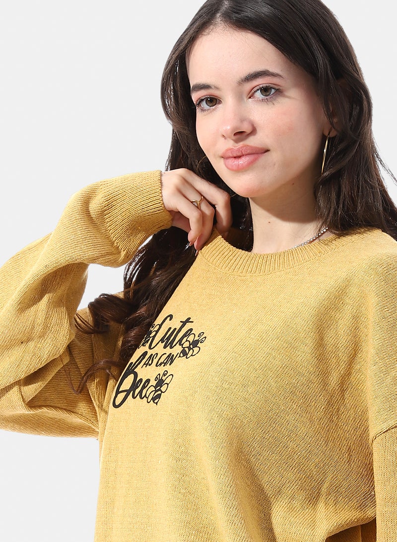 Andora Loose Fit Kniited Slip On Pullover - Image 4