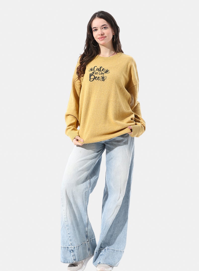 Andora Loose Fit Kniited Slip On Pullover - Image 5