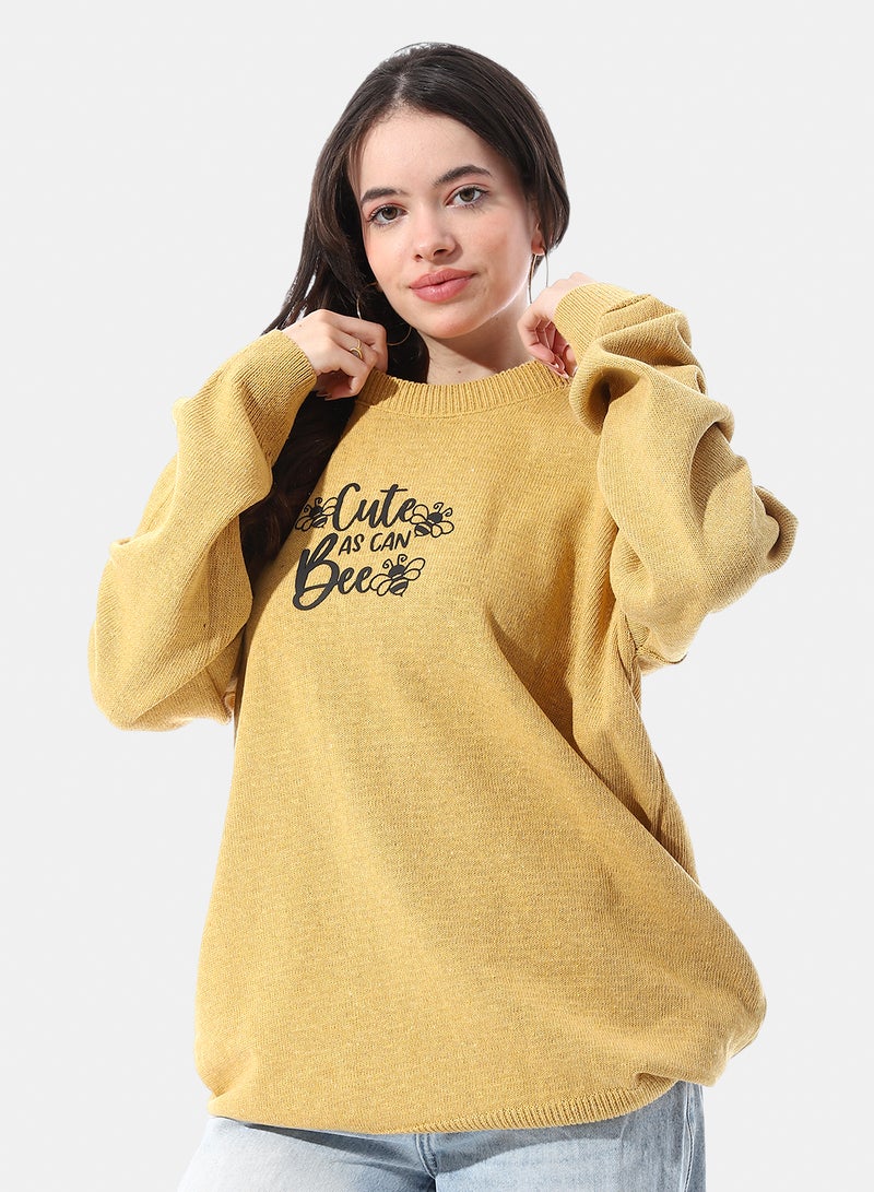 Andora Loose Fit Kniited Slip On Pullover - Image 3