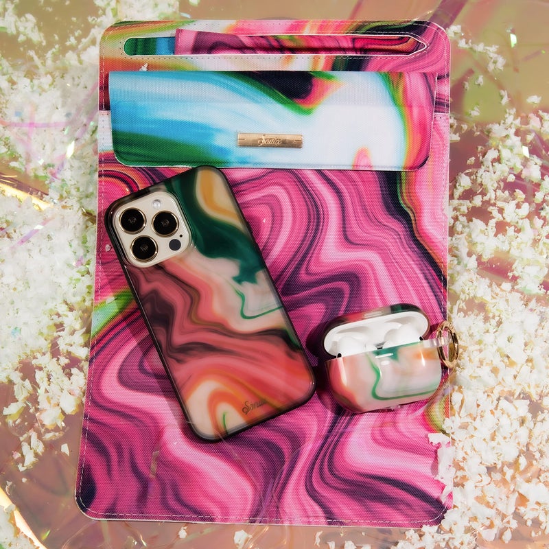 Sonix Phone Case for iPhone 13 Pro | 10ft Drop Tested | Marble Print | Agate - Image 5