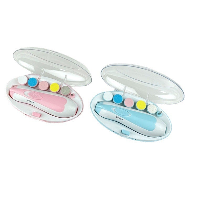 Qi Ta مقطع أظافر ومبرد أظافر كهربائي للأطفال حديثي الولادة - أداة عناية متعددة الوظائف - Image 5