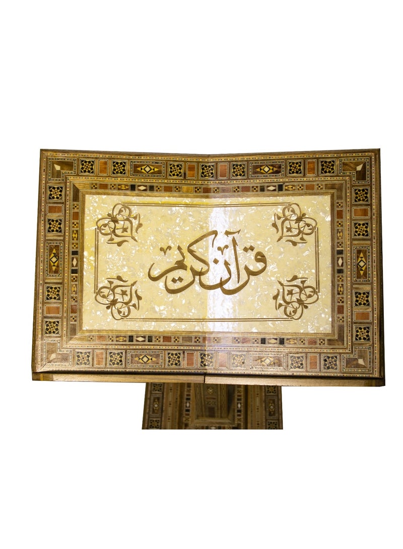 ريبنيو حامل مصحف مزين بنقوش الفسيفساء الدمشقية التقليدية - Image 5