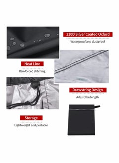 Generic Billiard Pool Table Cover, 7/8/9 Foot Pool Table Cover, Waterproof&Tearproof Cover for Pool Table with Storage Bag, Indoor Outdoor All Season Sun Rain Snow Dust Protection Snooker Table Covers (7ft)  - Image 3