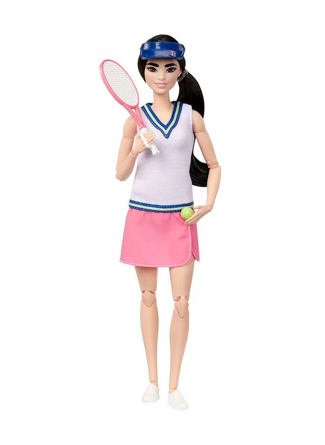 باربي Articulated Sports Doll - Tennis