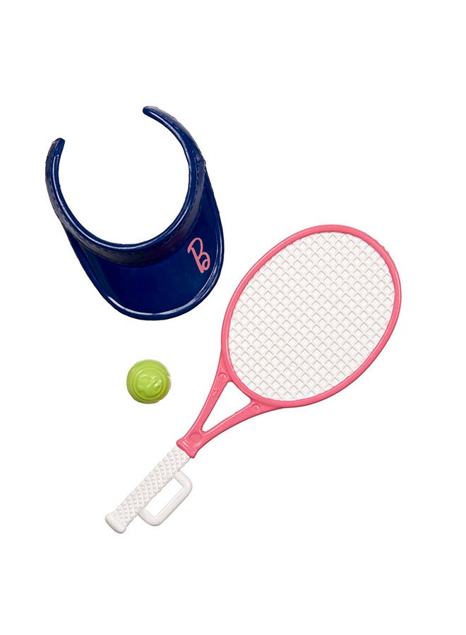 Barbie Doll & Accessories, Career Tennis Player Doll with Racket and Ball - Image 4