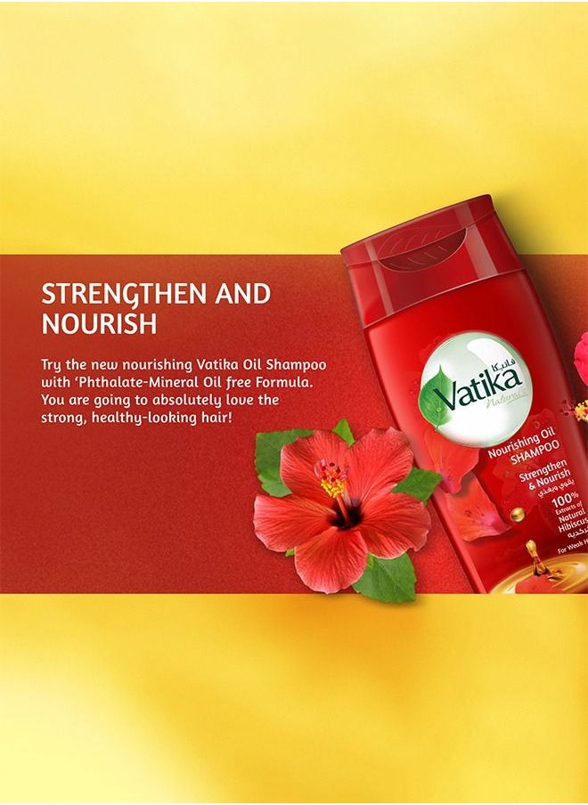 Vatika Naturals - Vatika Naturals Nourishing Oil Shampoo | Natural & Herbal | Enriched with Hibiscus | Revitalizes & Protects - 425 ml - Image 1