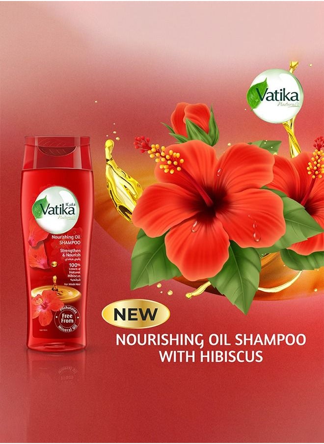Vatika Naturals - Vatika Naturals Nourishing Oil Shampoo | Natural & Herbal | Enriched with Hibiscus | Revitalizes & Protects - 425 ml - Image 1