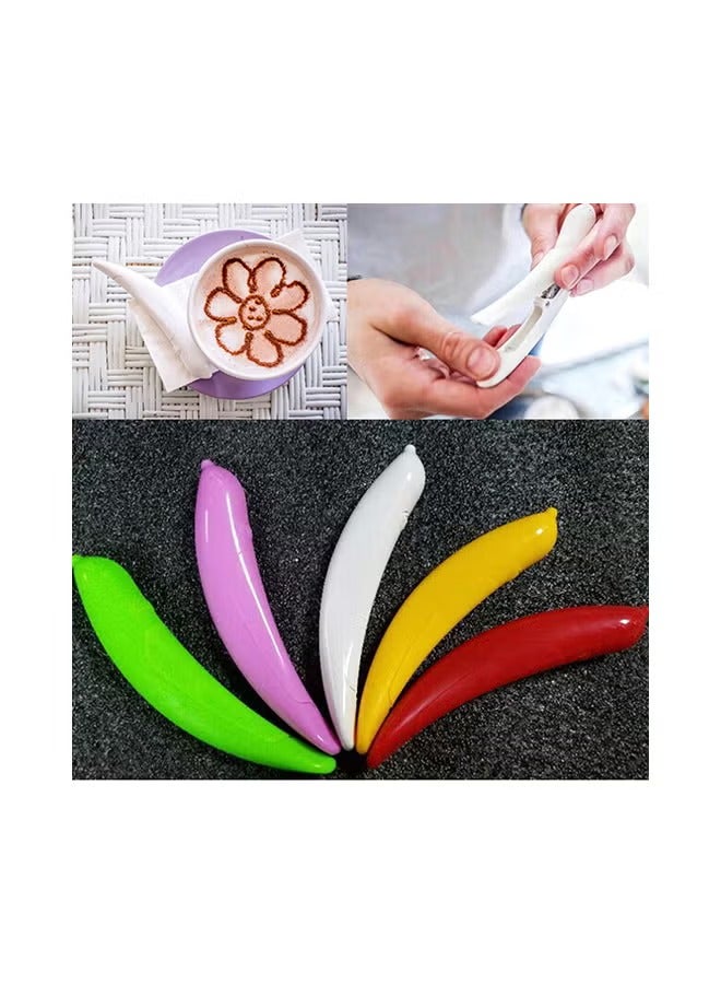 Coffee Art Pen, Electric Coffee Spice Pen Cake Decorating Pen Carving Tool for Coffee Grounds,Cocoa Powder,Ground Sugar  - Image 3