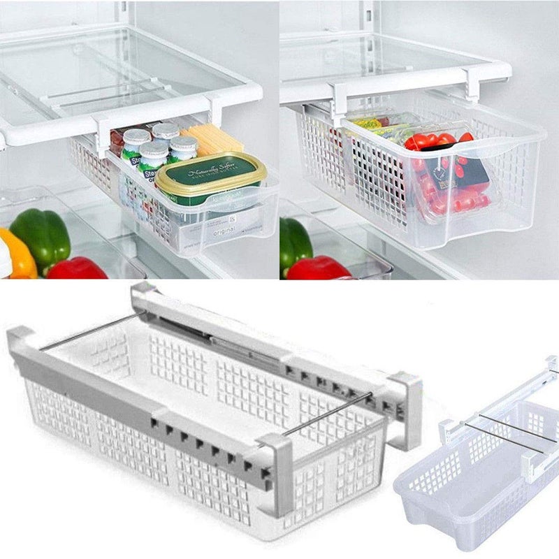 Whitecloud TRANSFORMING HOMES Vegetables Organizer Storage Box Refrigerator Storage Containers Tray 1 Pcs ITN728106 - Image 2