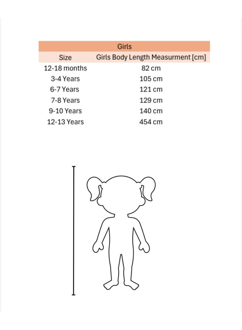 AL BENT AL SHARQIEH Girls Praying robe set dress - Image 2