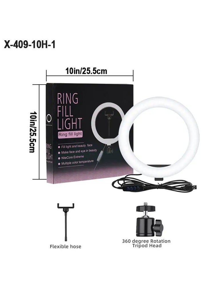 10 Inch LED Ring Light Video Conference Lighting - Image 2