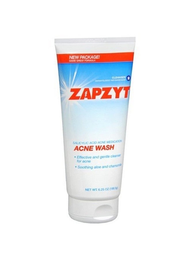 ZAPZYT Acne Wash with Salicylic Acid 6.25 oz - Image 1