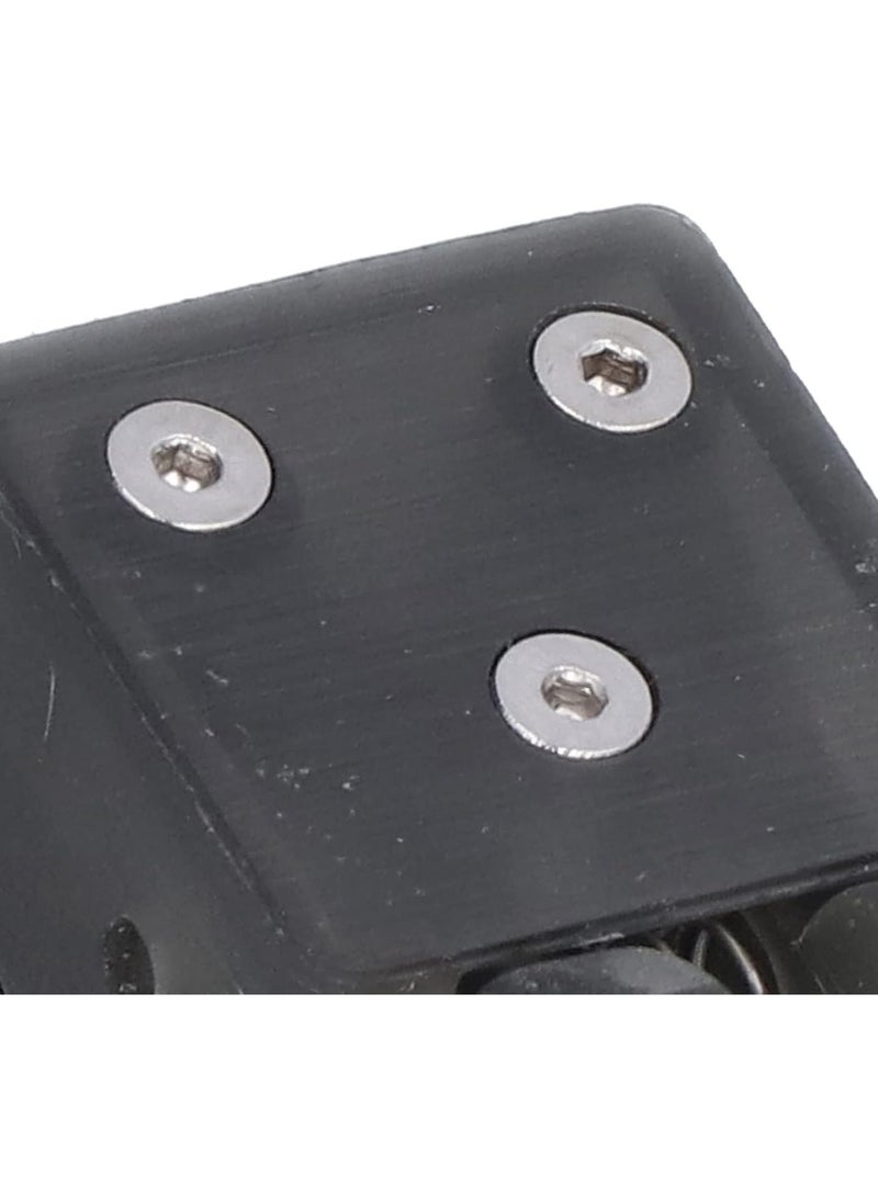GGOOT Electric CW Key, Durable Mini Black Dual Paddle Morse Code Keys ABS for Shortwave Radio  - Image 2