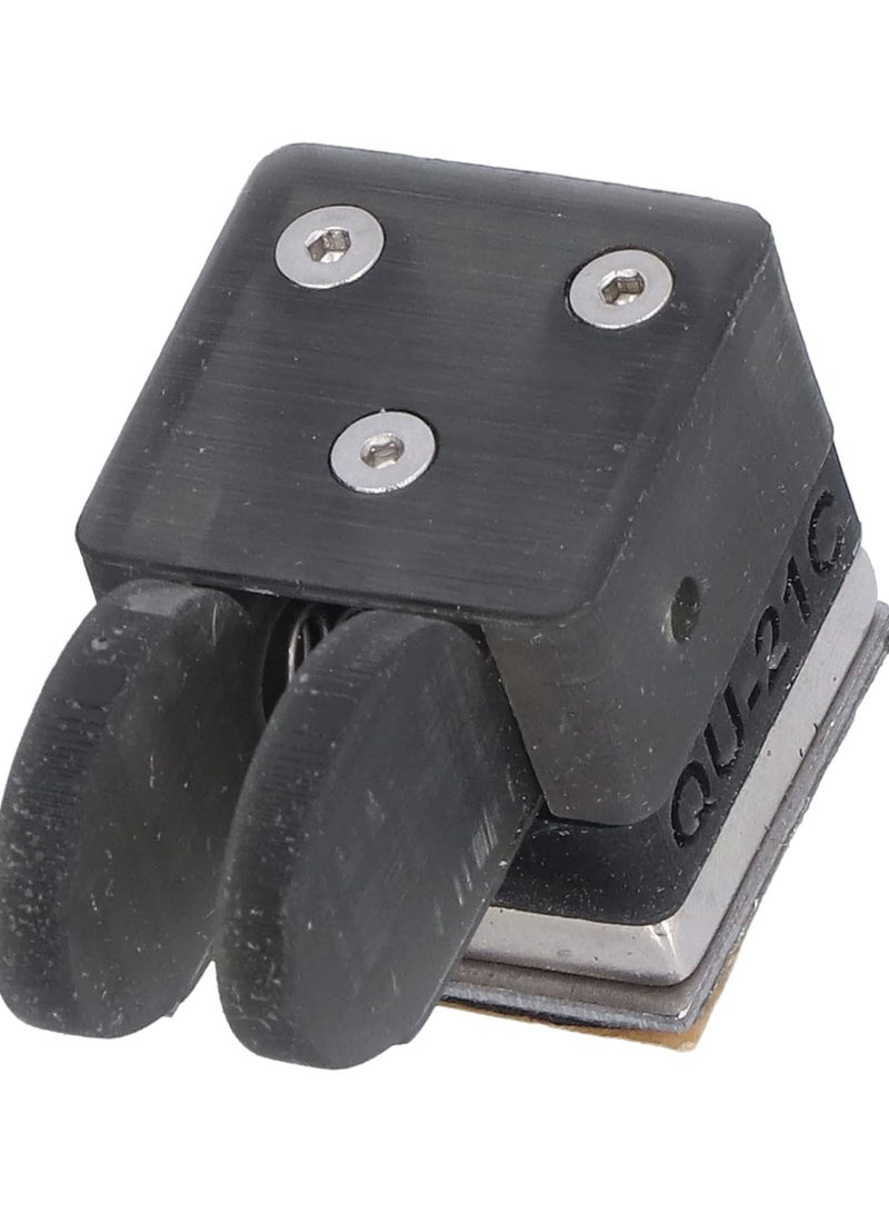 GGOOT Electric CW Key, Durable Mini Black Dual Paddle Morse Code Keys ABS for Shortwave Radio  - Image 4