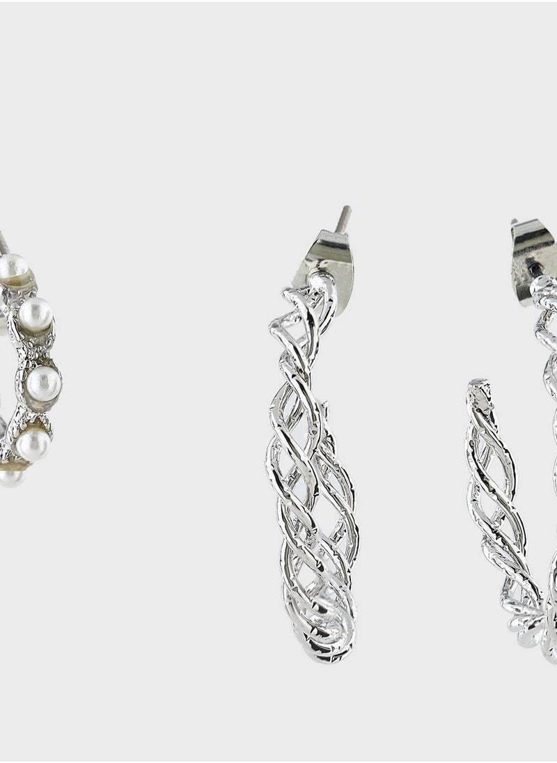 ONLY - Allison 2 Pack Earrings - Image 1