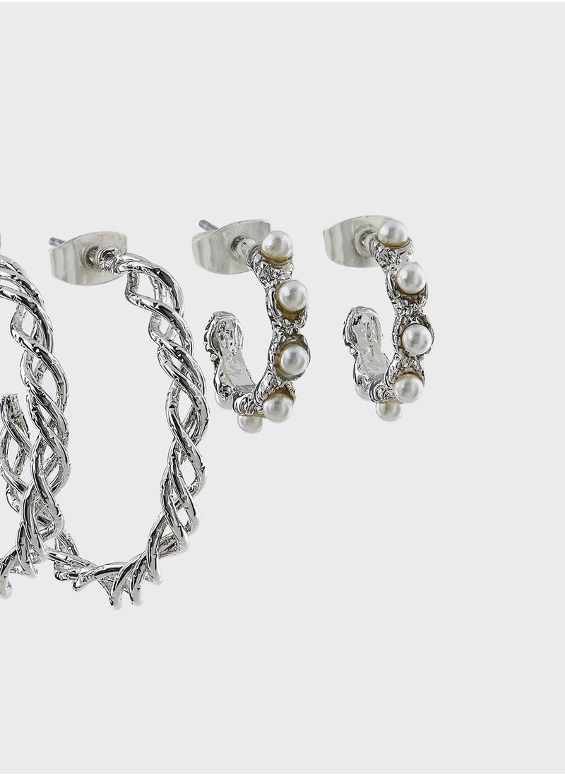 ONLY - Allison 2 Pack Earrings - Image 1