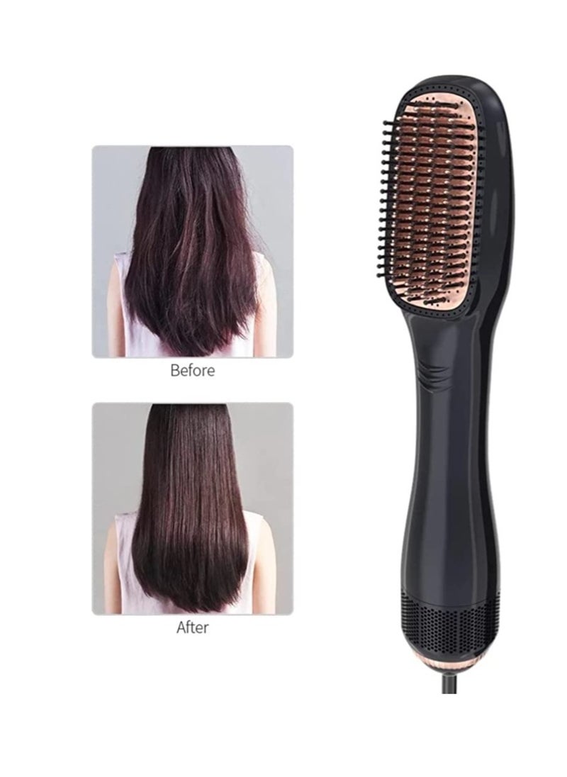 ELTRAZONE - Hair Dryer Styler Volumizer Brush Salon Styler for Straightening Negative Ion Ceramic Blow Dryer Brush - Image 1