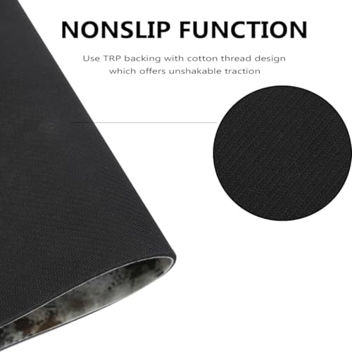 Royser Absorbent Dish Drying Mat for Kitchen Utensils | Non-Slip Dustproof Cover for Washer Dryer Rubber Sink Mat | Multipurpose Kitchen Place Mat & Draining Mat Countertop Protector (58x38 cm) - Image 4