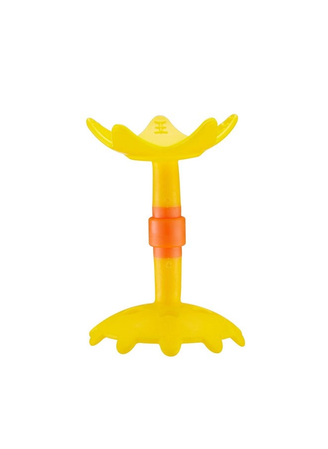 Innobaby Original Teethin Smart Ez Grip Star Teether And Sensory Toy For Babies And Toddlers. Bpa Free Teether Yellow  - Image 3