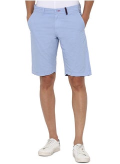 Allen Solly Allen Solly Men's Chino Shorts (ALSRVTLFI92528_Light Sky Blue_30)  - Image 1