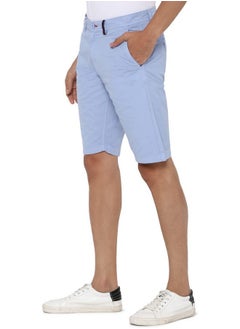Allen Solly Allen Solly Men's Chino Shorts (ALSRVTLFI92528_Light Sky Blue_30)  - Image 2