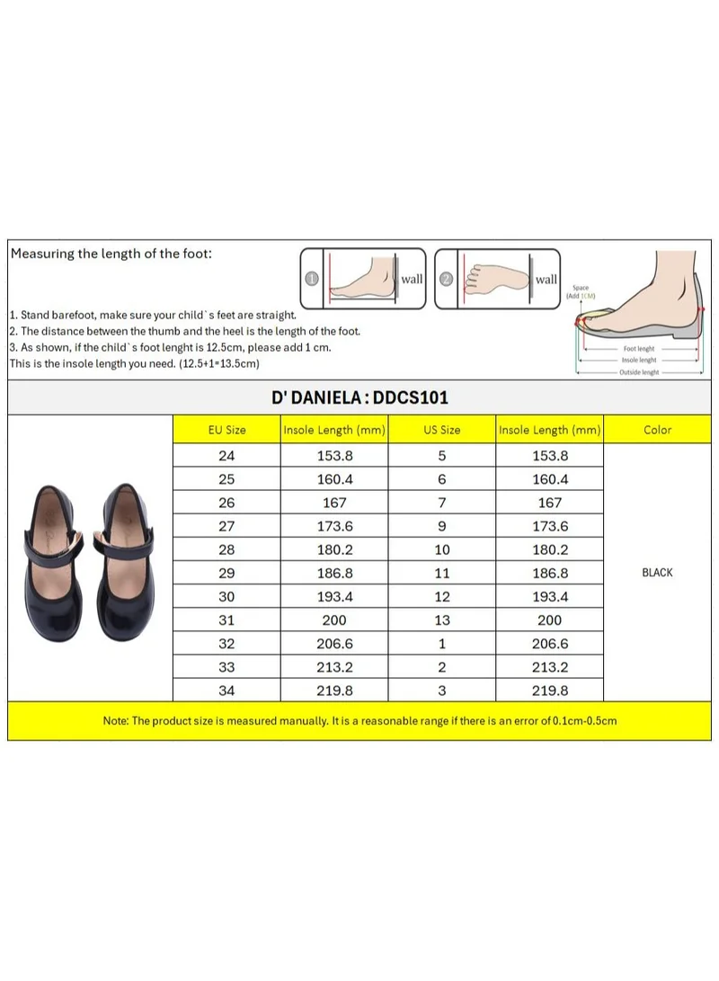 D'Daniela D' Daniela - Classic Patent Mary Jane