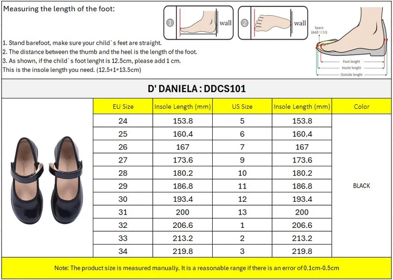 D'Daniela D' Daniela - Classic Patent Mary Jane