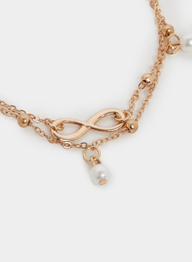 Styli Set of 4 - Assorted Chain Anklets  - Image 2