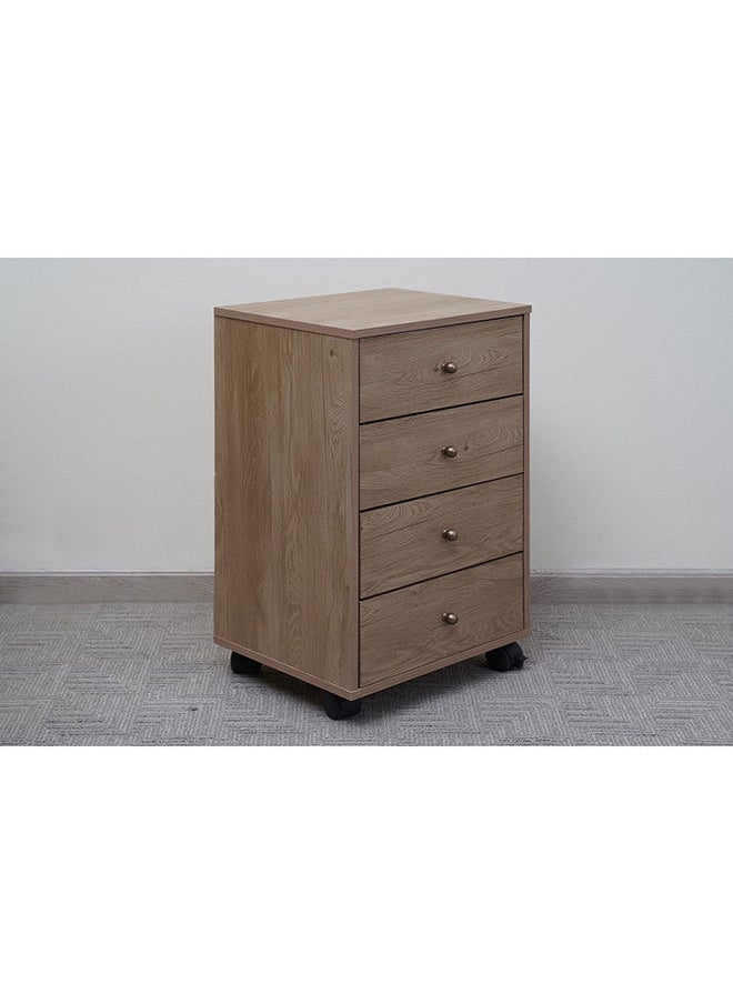 PAN emirates - Lexter 4 Drawer File Cabinet With Wheels - Image 1