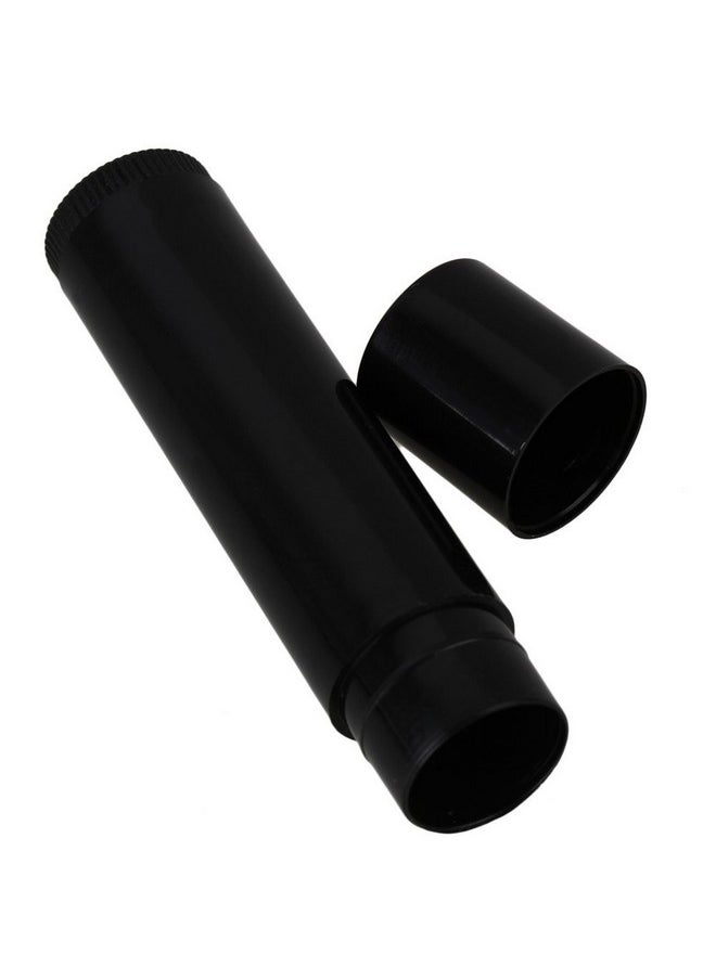 esowemsn 25Pcs 5G 5ML Empty Plastic Lip Balm Tubes Containers Lip Gloss Storage Container (Black)  - Image 3