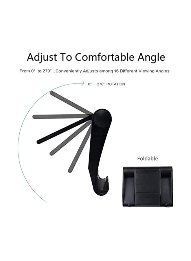 اليشمك حامل هواتف محمولة أسود/ رمادي - Image 5