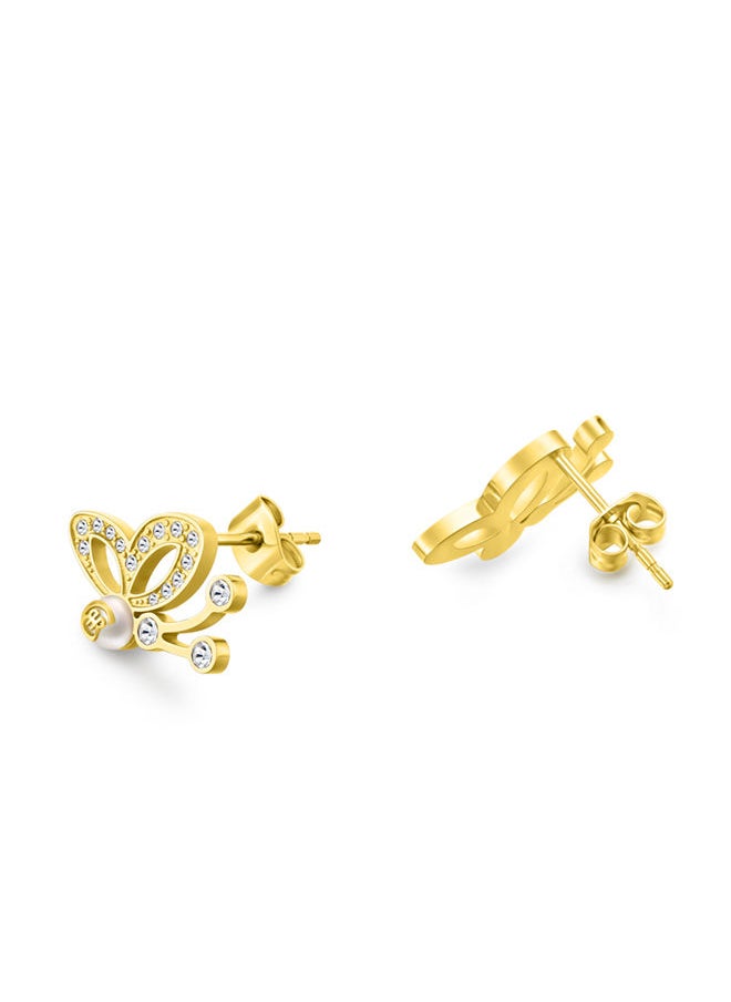 CERRUTI 1881 Studs for Women in Gold  - Image 3