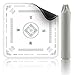 2F22E Mahjong Mat NonSlip Noise Reduction Gaming Mat 324x324 Inch for MahjongPokerBoard GamesCard GamesDominoes White - Image 2