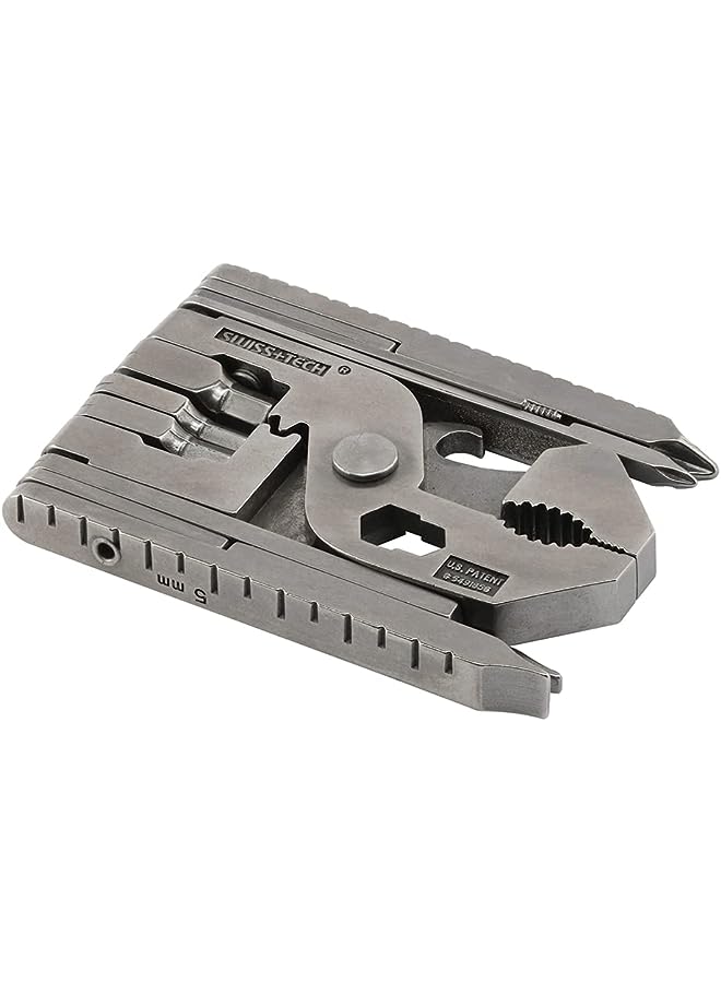 SWISS+TECH ST53130 Pocket Multi-Tool Kit (22-in-1) Tool with Wrenches, Allen Drivers (Single Pack)  - Image 1