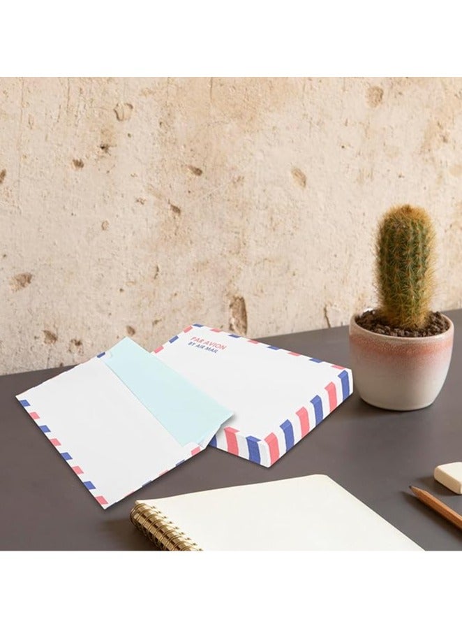 Generic Envelope 115 X 225 mm Air Mail Dl 50 Per pack, One Size  - Image 3