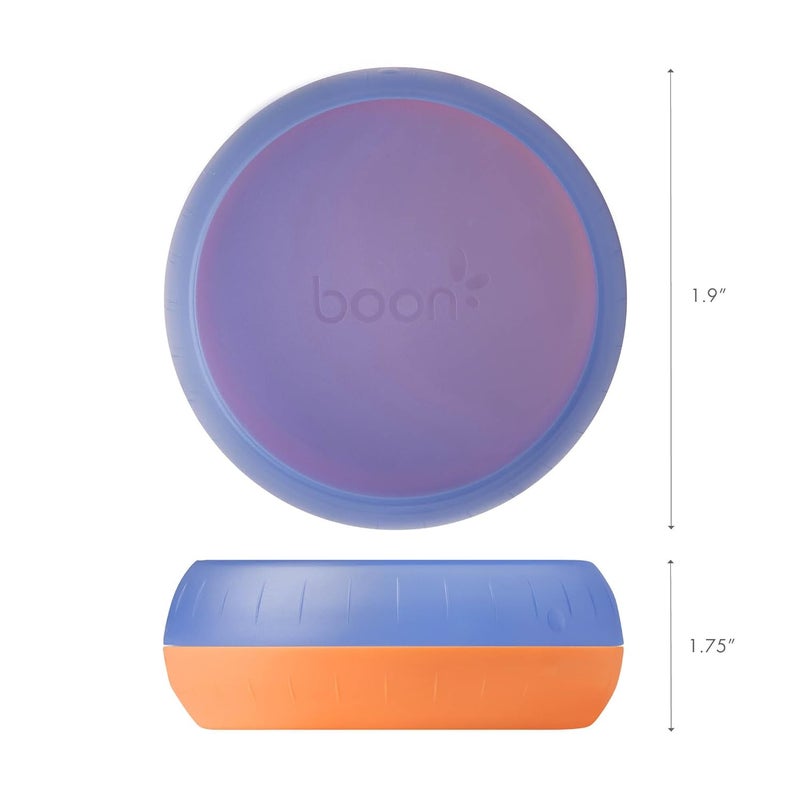 Boon Nursh Storage Buns for Baby Feeding Essentials  Baby Bottle Organizer and Storage  Holds Nursh Bottle Pouches Nipples and Pacifiers  Baby BottleFeeding Supplies  Color Block  3 Count - Image 2