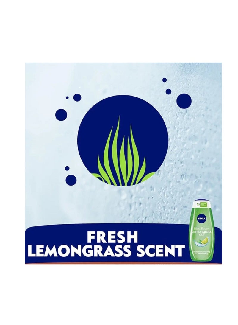 Nivea Lemongrass And Oil Shower Gel 500ml - Image 2