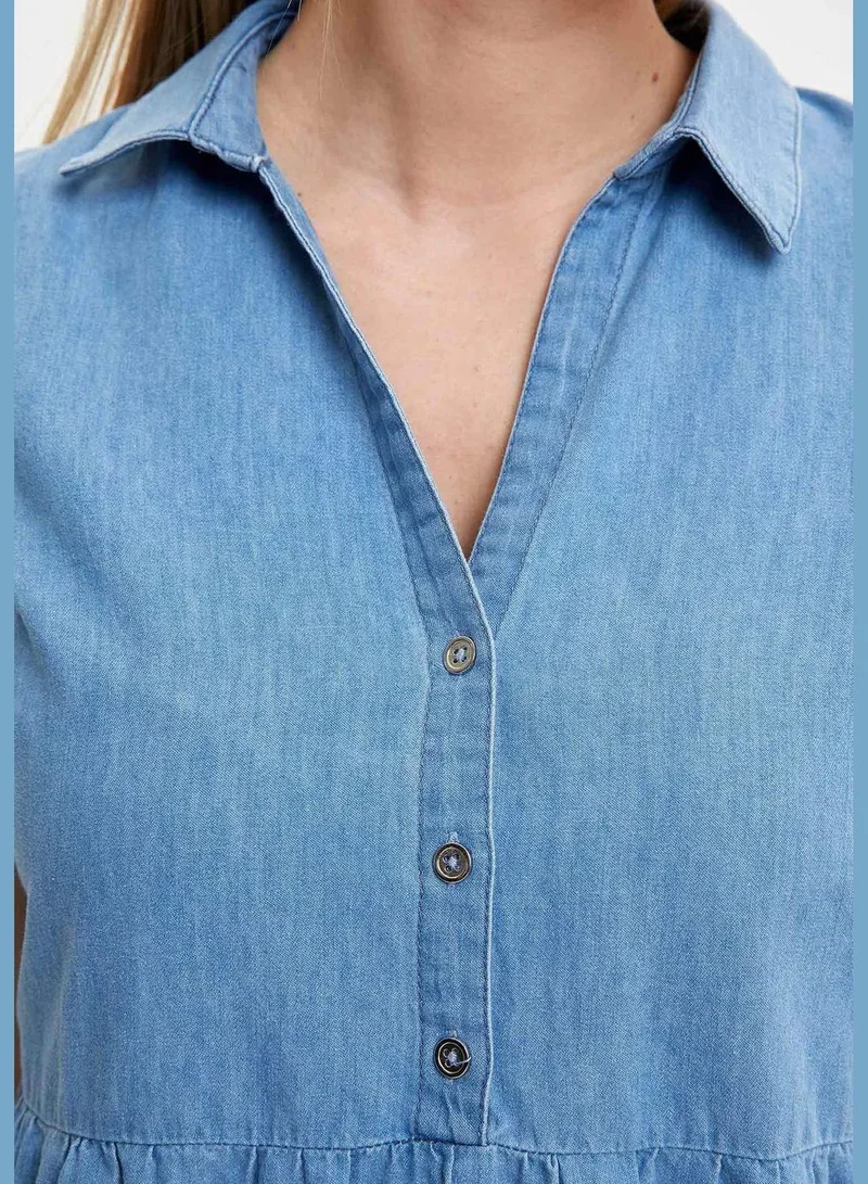 DeFacto Woman A Line Denim Dress