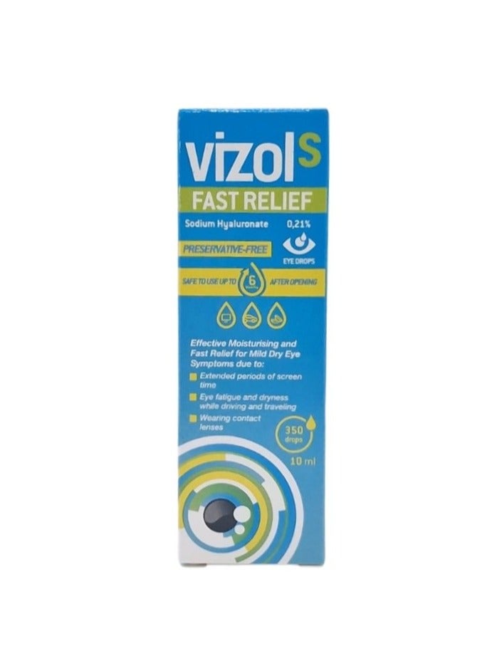 Vizols 0.21% Eye Drop 10Ml