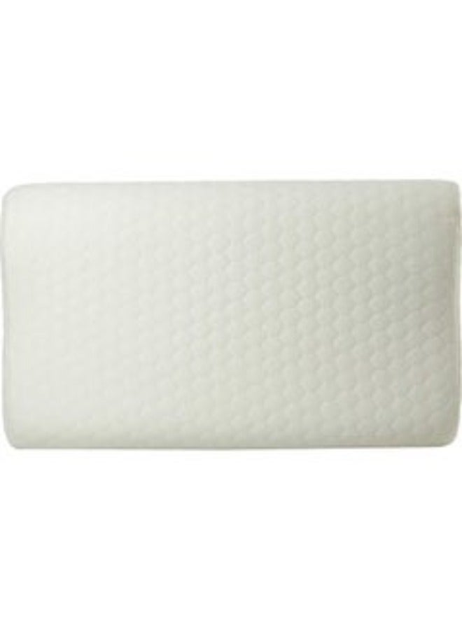 وسادة نوم إسفنجية ميموري فوم لتخفيف الآلام للرقبة قطن أبيض 31 * 50 سنتيمتر - Image 2