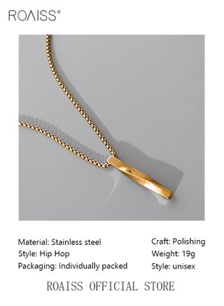 European Style Necklace Spiral Pendant Personalized Stainless Steel Titanium Steel Necklace Creative Punk Men's Pendant - view 4