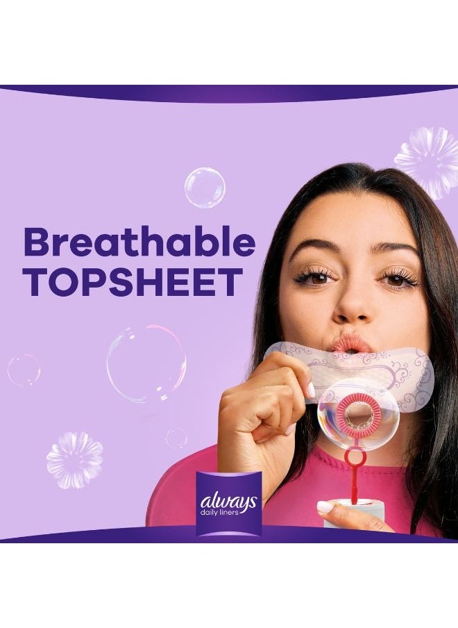 Always Extra Protect Daily Pantyliners Large 48 Count 48 Pcs  - Image 4