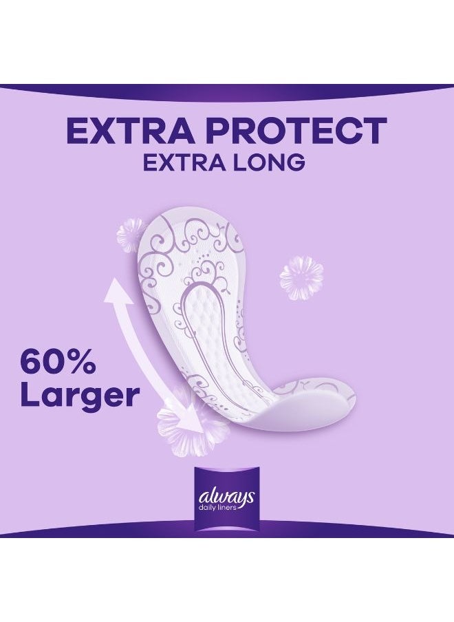 Always Extra Protect Daily Pantyliners Large 48 Count 48 Pcs  - Image 3